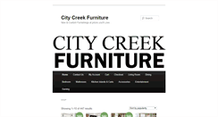 Desktop Screenshot of citycreekfurniture.com